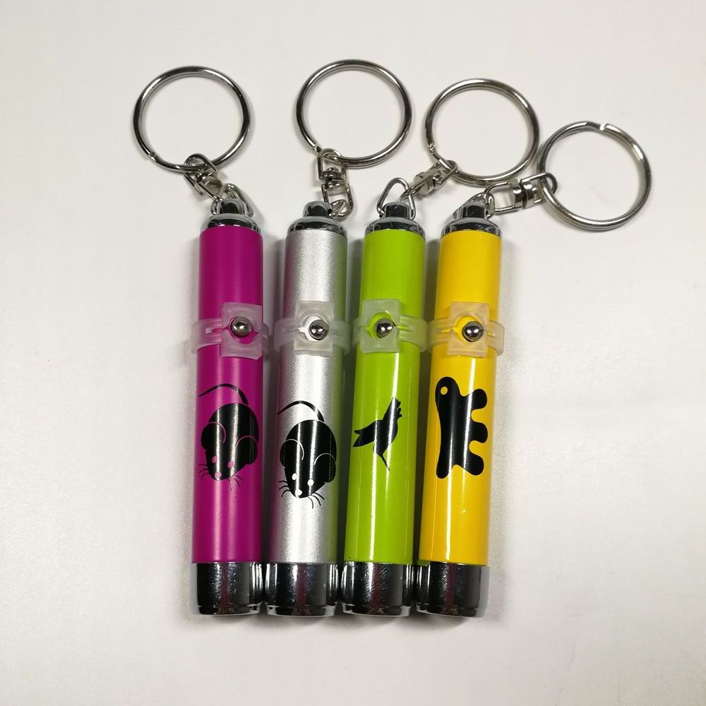 Mini projector Flashlight Keychain Custom Printing LED Logo Projector Keychain For Promotional Gifts