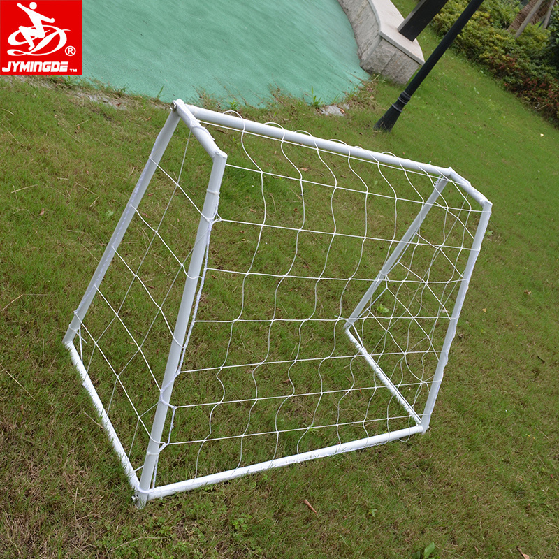 Glow in the dark polyester light up customized size football mini soccer goal net for kids adults