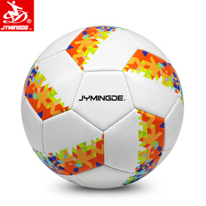 Promotional custom logo leather football & soccer pvc soccer ball size 5 4 3 2