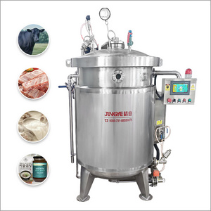 Industry high pressure cooking equipment Fully automatic airtight cooking pot for beef bone broth