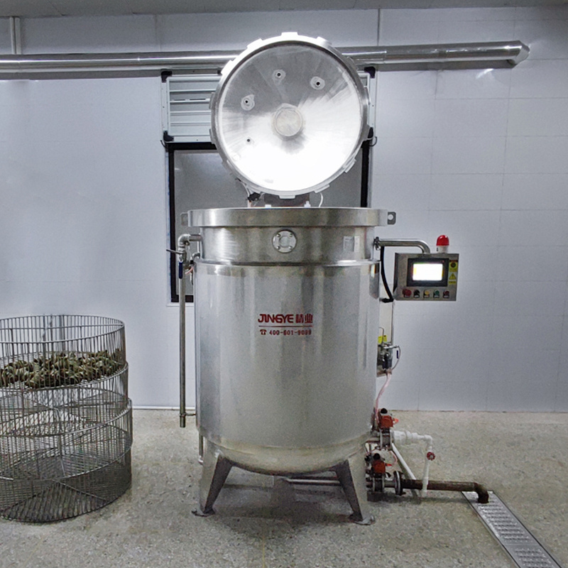 High Quality Full-automatic Porridge Industrial Cooker Pressure Cooking Machine with CE