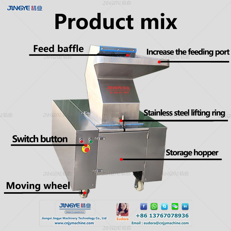 Bone crusher bone grinder making machine/Chicken fish beef bone crusher/Bone broth cooking production line