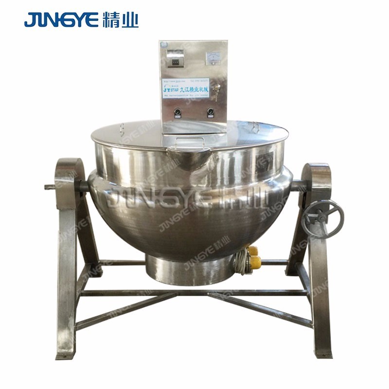 Industrial Salad Dressing Cooking Machine Chili Jam Stainless Steel Cooking Kettle