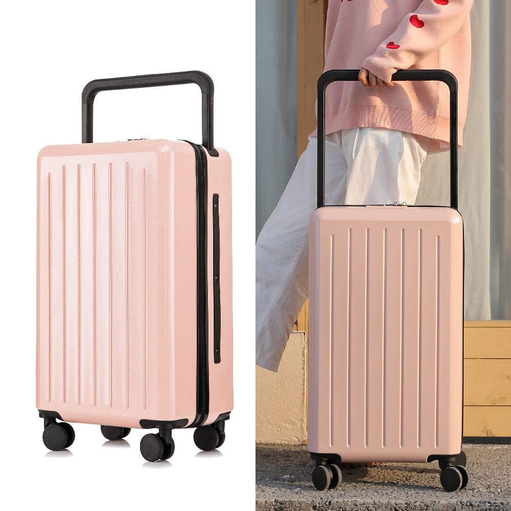 Travel suitcase large capacity special width trolley maletas design candy color students girls Hot ABS PC luggage sets