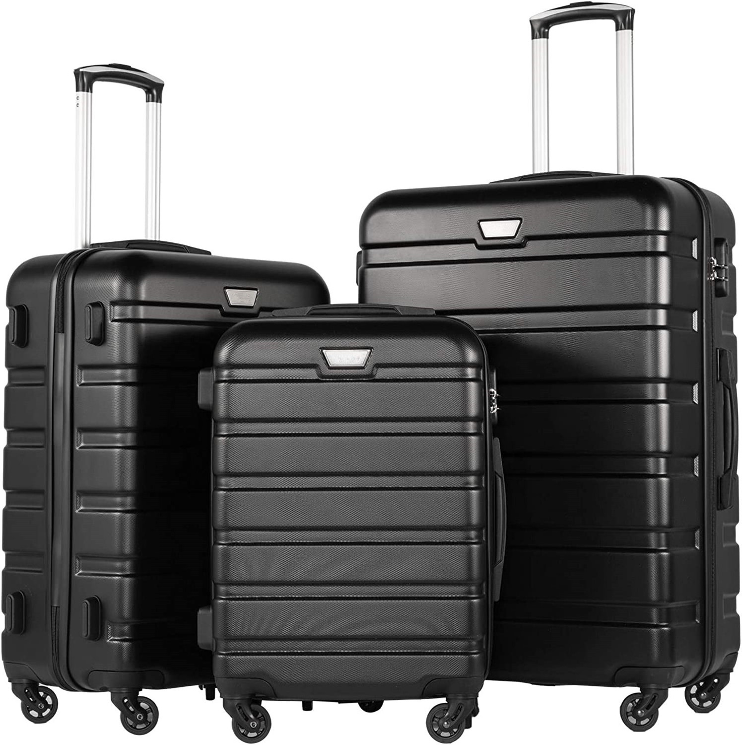 2024 new products Luggage Sets Expandable Suitcase Double Wheels Hard Luggage Sets 3 Pcs 20 24 28 inch  Luggage Set