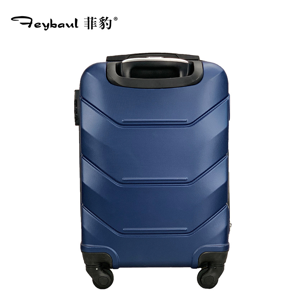 Cool Design Trolley ABS Luggage Bag With Newly Designed Shiny Surface Travel Suitcase