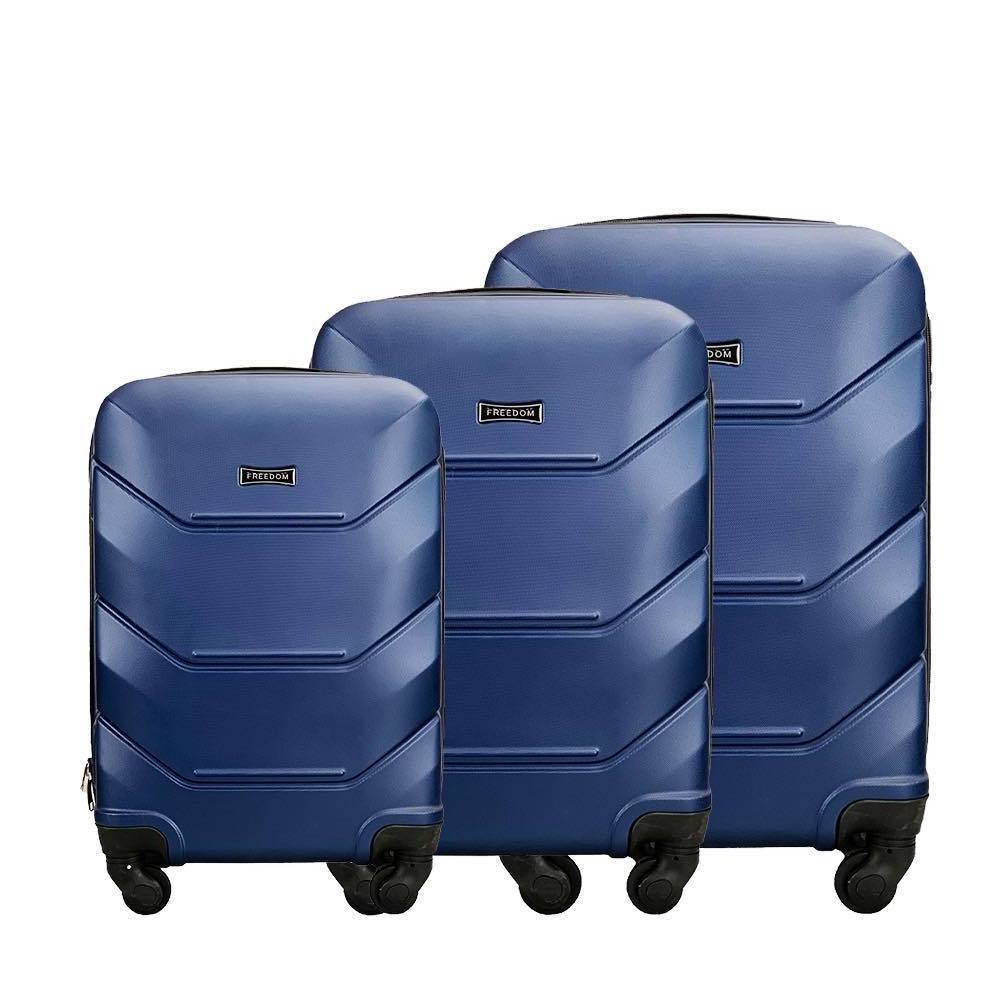 Cool Design Trolley ABS Luggage Bag With Newly Designed Shiny Surface Travel Suitcase