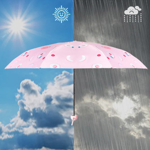 Factory Wholesale pink Portable Manual Sun UV Protection Custom Logo Mini Pocket 5 Folding Capsule Umbrella With Case