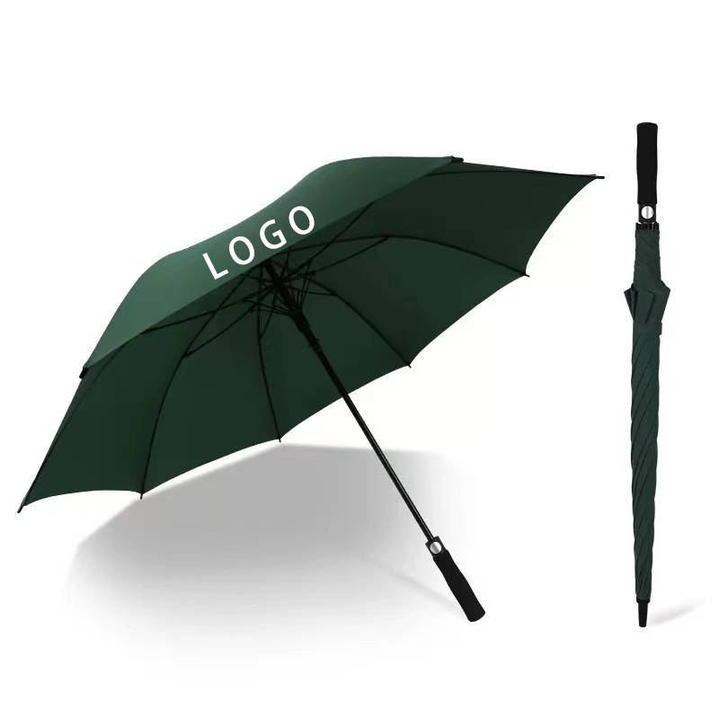 Kaan promotion single canopy large golf umbrella windproof uv outdoor sunshade umbrella wind proof umbrellas for the rain