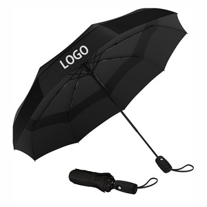 Advertise Business Promotion 3 folding paraguas auto open modern design UV Protection beach sun umbrella with logo