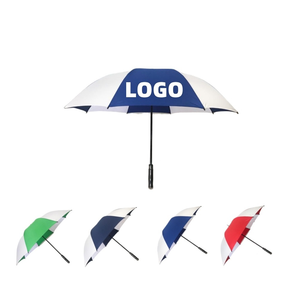 Advertising Promotion Straight Umbrella Branded custom golf umbrella with logo prints subway hotel golf umbrella