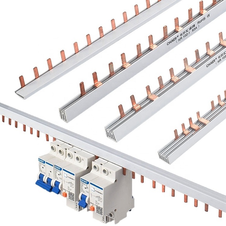 CHAER electrical material bus bar for MCB connection/Comb bus bar