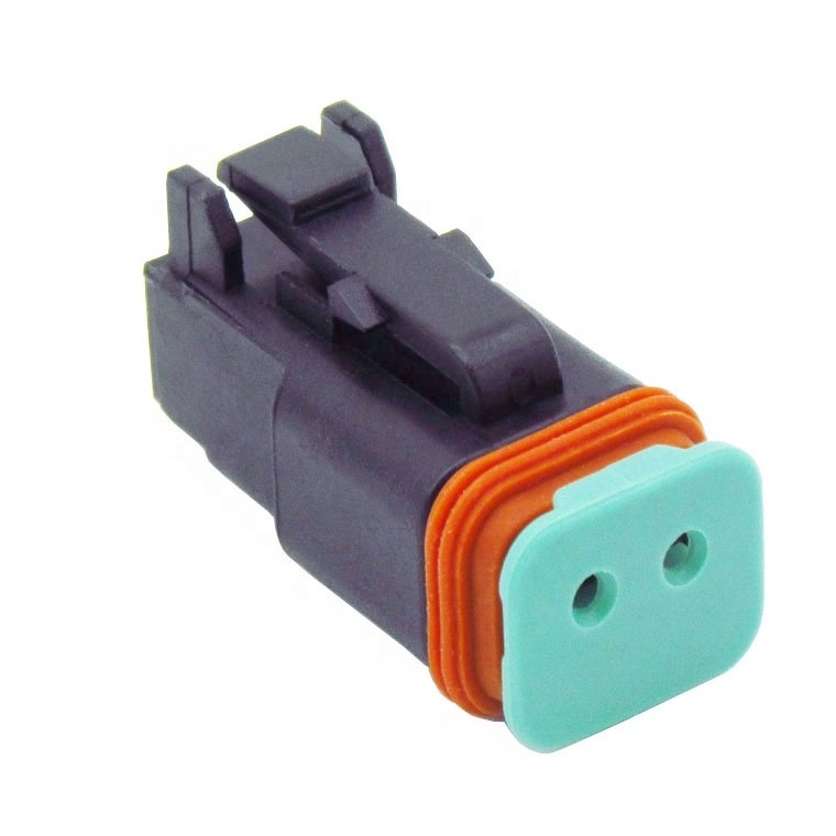 DT 2 Way Male Female DT04-2P DT06-2S Black Housing Sealed Auto Connector