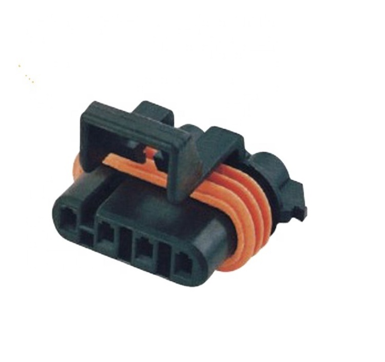 Delphi 4 pin female male automotive waterproof wire connector  12162144 12162102 ECU housing Connector DJ7043Y-1.5-21/11