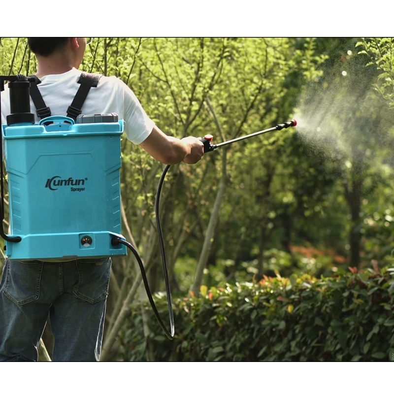 16L Capacity Backpack Knapsack Automatic With Pump Agricultural 2 In 1 Battery Electric Sprayers