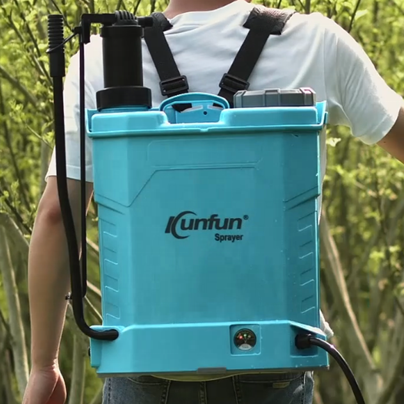 16L Capacity Backpack Knapsack Automatic With Pump Agricultural 2 In 1 Battery Electric Sprayers