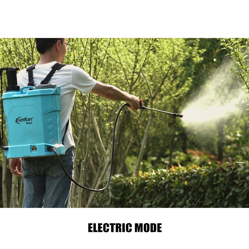 16L Capacity Backpack Knapsack Automatic With Pump Agricultural 2 In 1 Battery Electric Sprayers