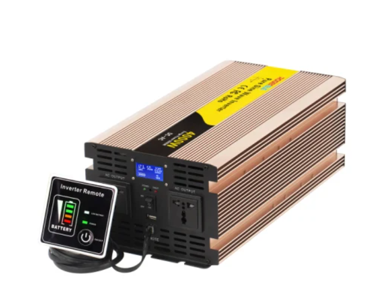 UPS Pure Sine Wave Inverter 1000w DC Car Power Converter 12V to 110V ac 20V Rechargeable for Power Failure