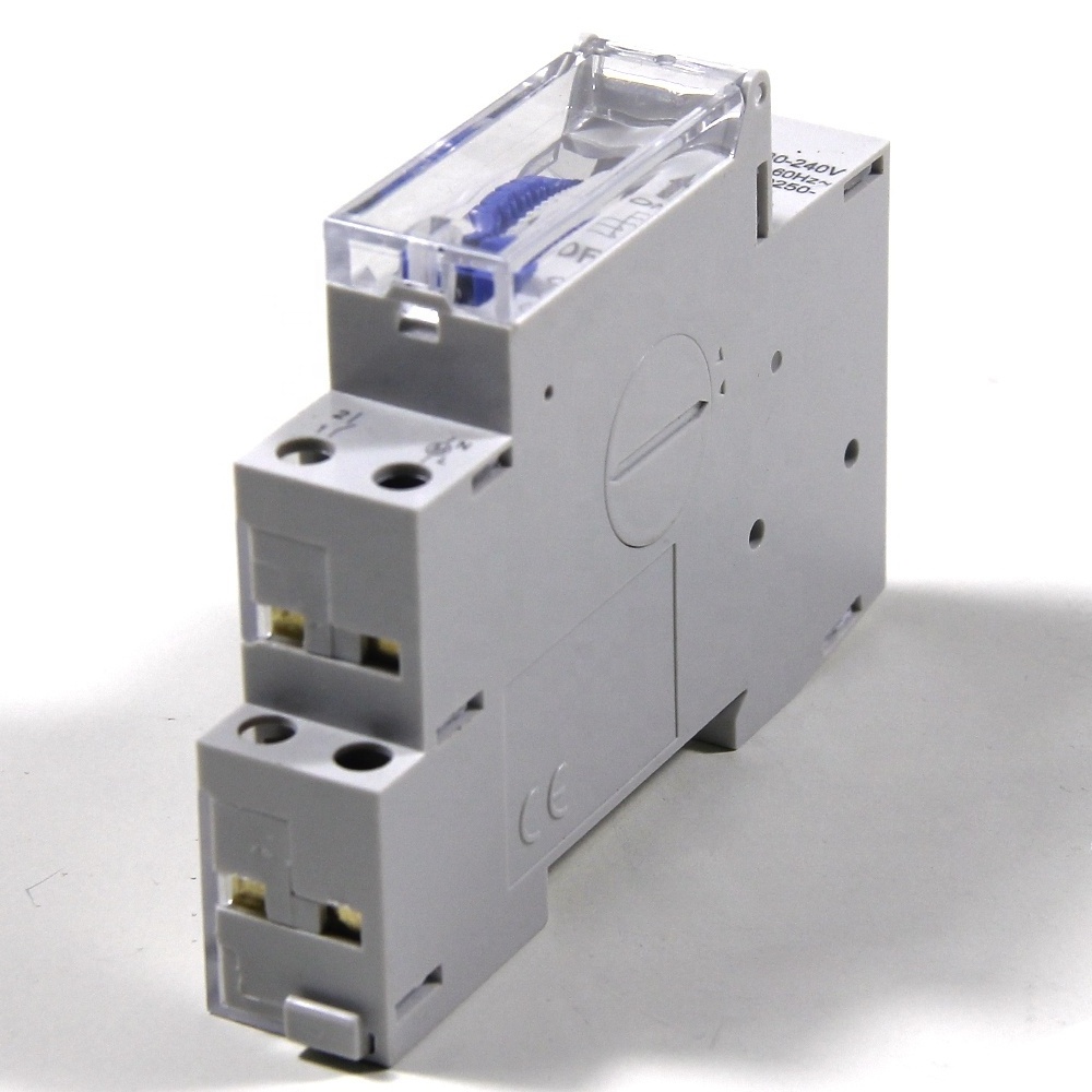 CKMINE SUL180A 230-240 VAC / 110VAC Mechanical Day Timer Power Reserve 100 Hours Din-rail 24 Hour Analogue Time Switches