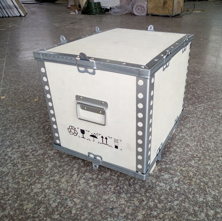 High Quality Wooden Crates Collapsible Plywood Box Nailless Foldable Wooden Box For Shipping