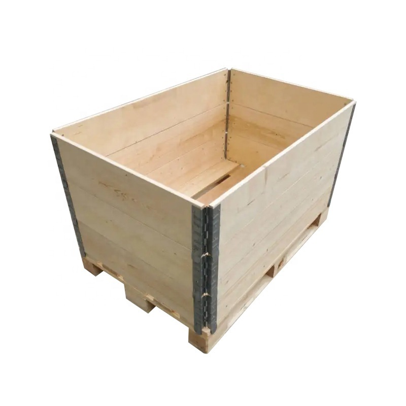 High Quality Plywood Box Packaging Wooden Crates for Shipping Pallet Collapsible Wooden Cargo Box