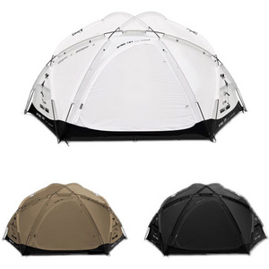 Crust grinding eggshell hemispherical tent outdoor camping portable folding rainproof luxury camping tent round