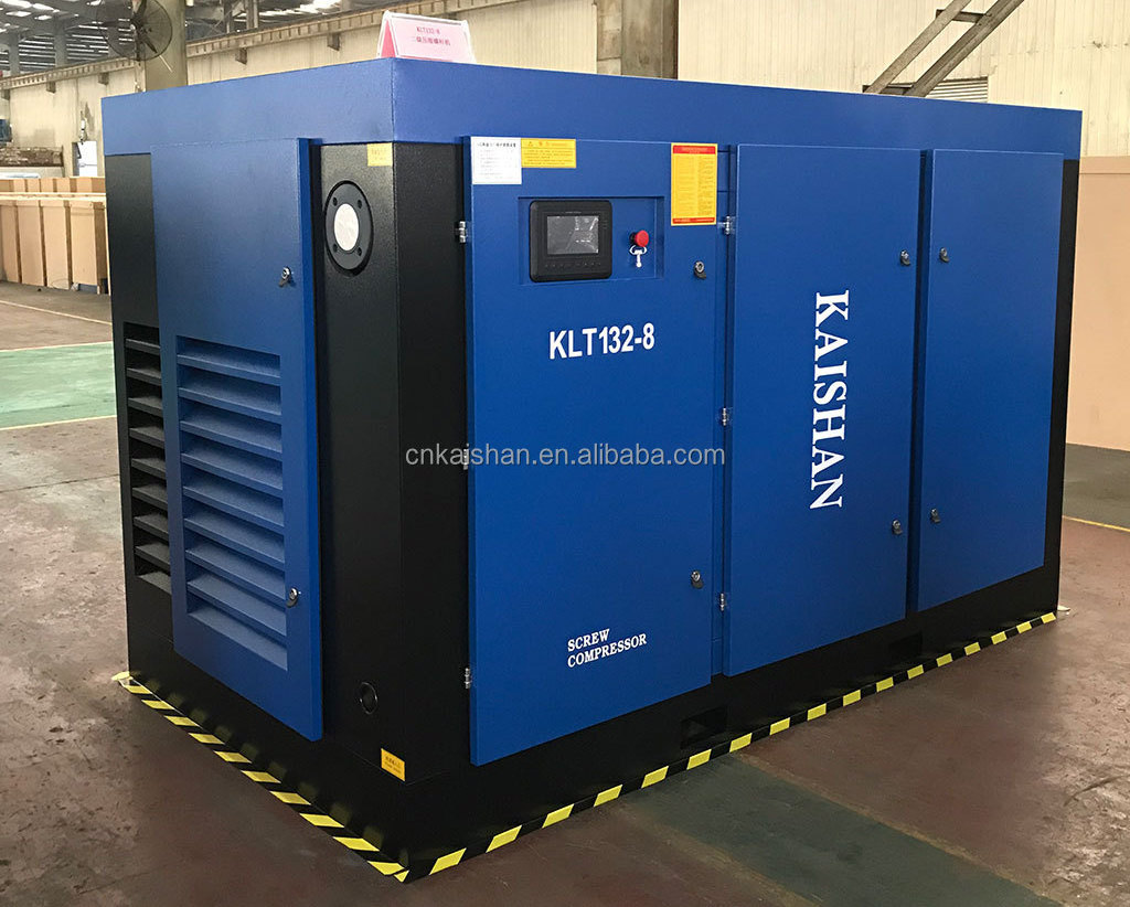 KAISHAN Big Power 55kw 75kw 90kw 110kw 132kw Stationary Electric Rotary Screw Air Compressor