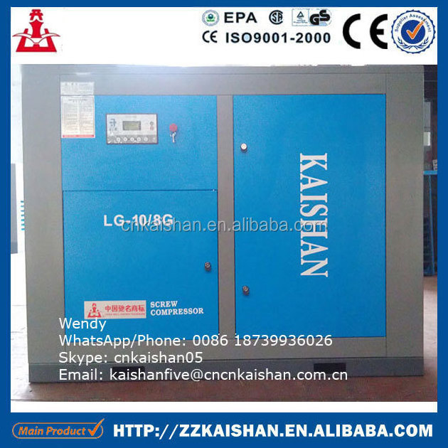 Chinese Brand KAISHAN 55KW 375 CFM Air Compressor For Sand Blasting