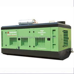 KSZJ-18/17A 17bar 600cfm Portable Screw Air Compressor for Water Well Drilling Rigs