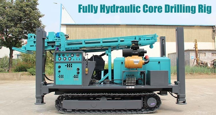 Diamond Core Drilling rig 400 Meters Geological soil sampling drilling rig Hydraulic Deep Core Drilling Rig Machine for Sale