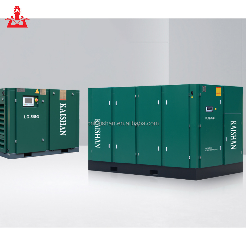 KAISHAN Big Power 55kw 75kw 90kw 110kw 132kw Stationary Electric Rotary Screw Air Compressor