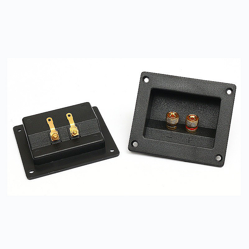 OEM KCT DIY Home Car Stereo Screw Cup Connectors Subwoofer Plugs 2-Way Speaker Box Terminal Binding Post 1pc