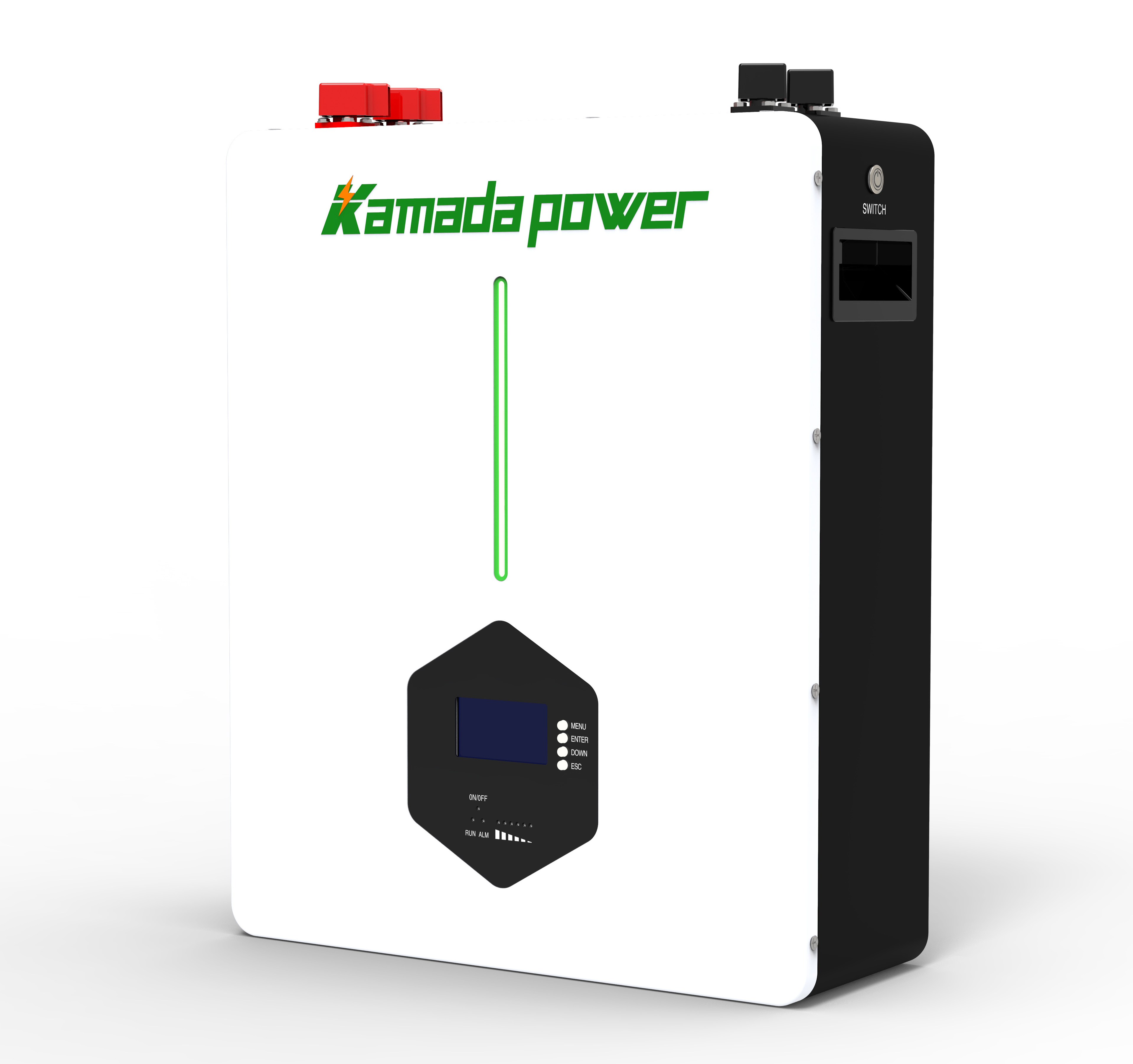 KMD lithium ion batteries 48v 100ah Power Wall Lifepo4 200ah Smart solar batteries energy storage battery