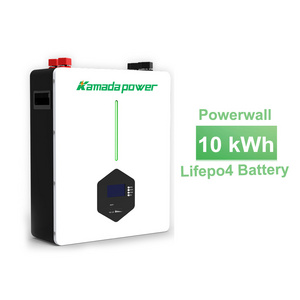 KMD lithium ion batteries 48v 100ah Power Wall Lifepo4 200ah Smart solar batteries energy storage battery