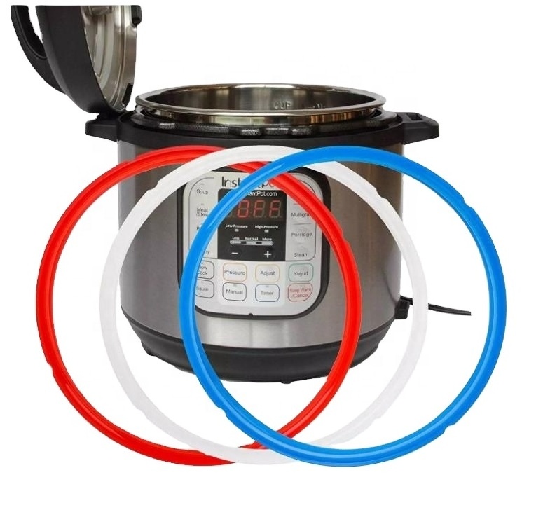 Food grade silicone rubber gasket and silicone sealing ring for instant pressure cooker 5qt 6qt