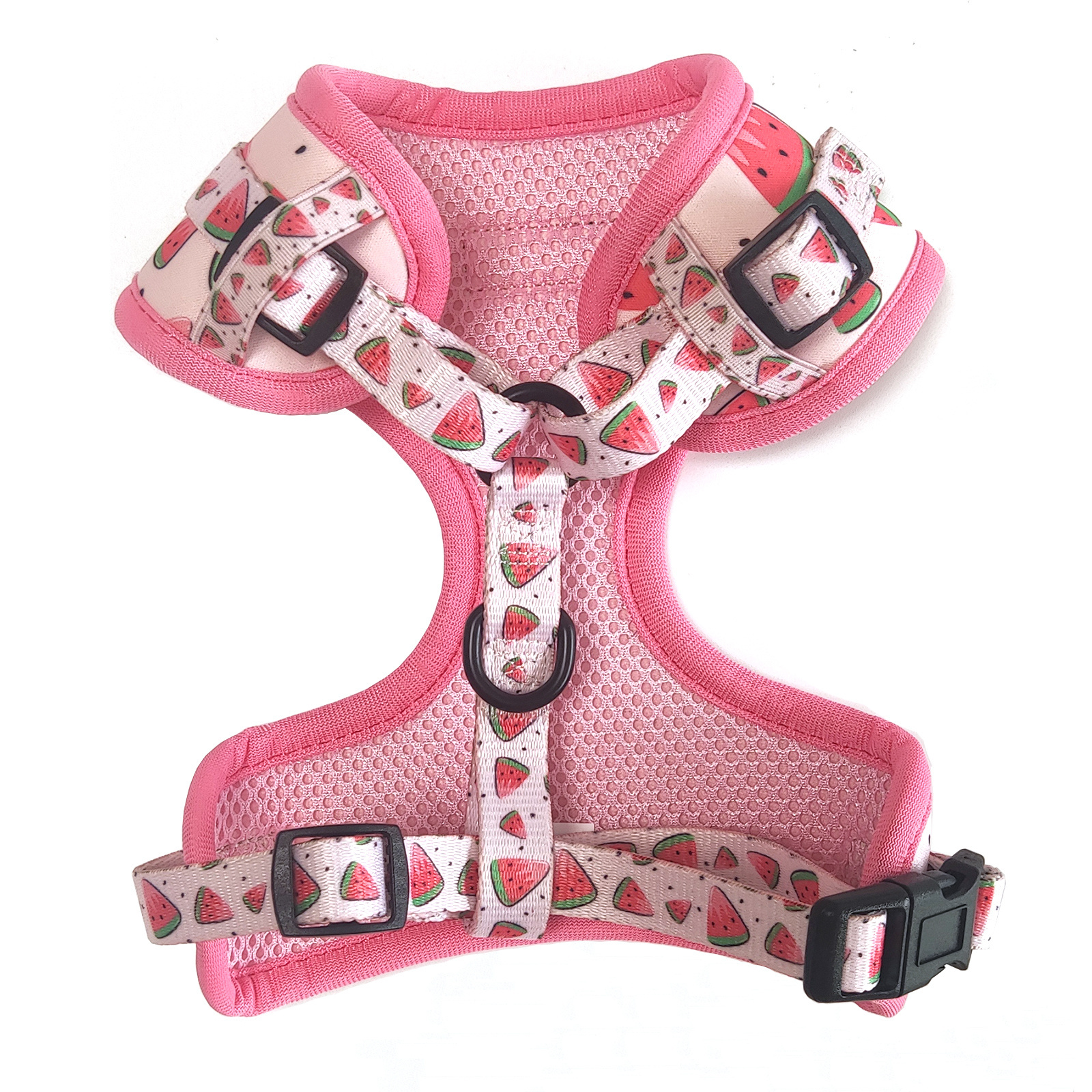 Free Sample Neoprene Adjustable Pet Harness Reversible Dog Harness Set Luxury Design Custom Dog Harness