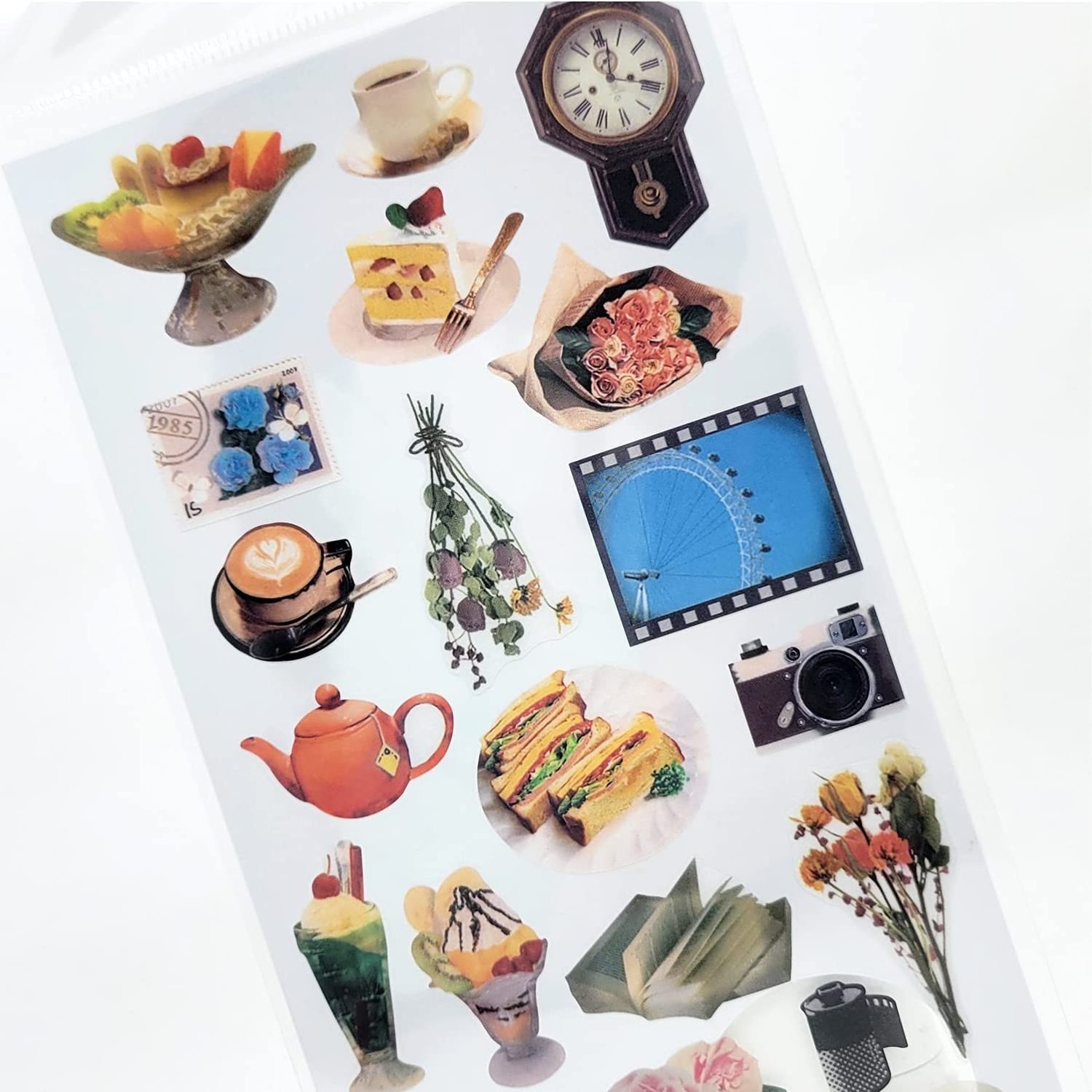 Cute plant decoration stickers diary scrapbook stationery DIY nature series scrapbooking people stickers