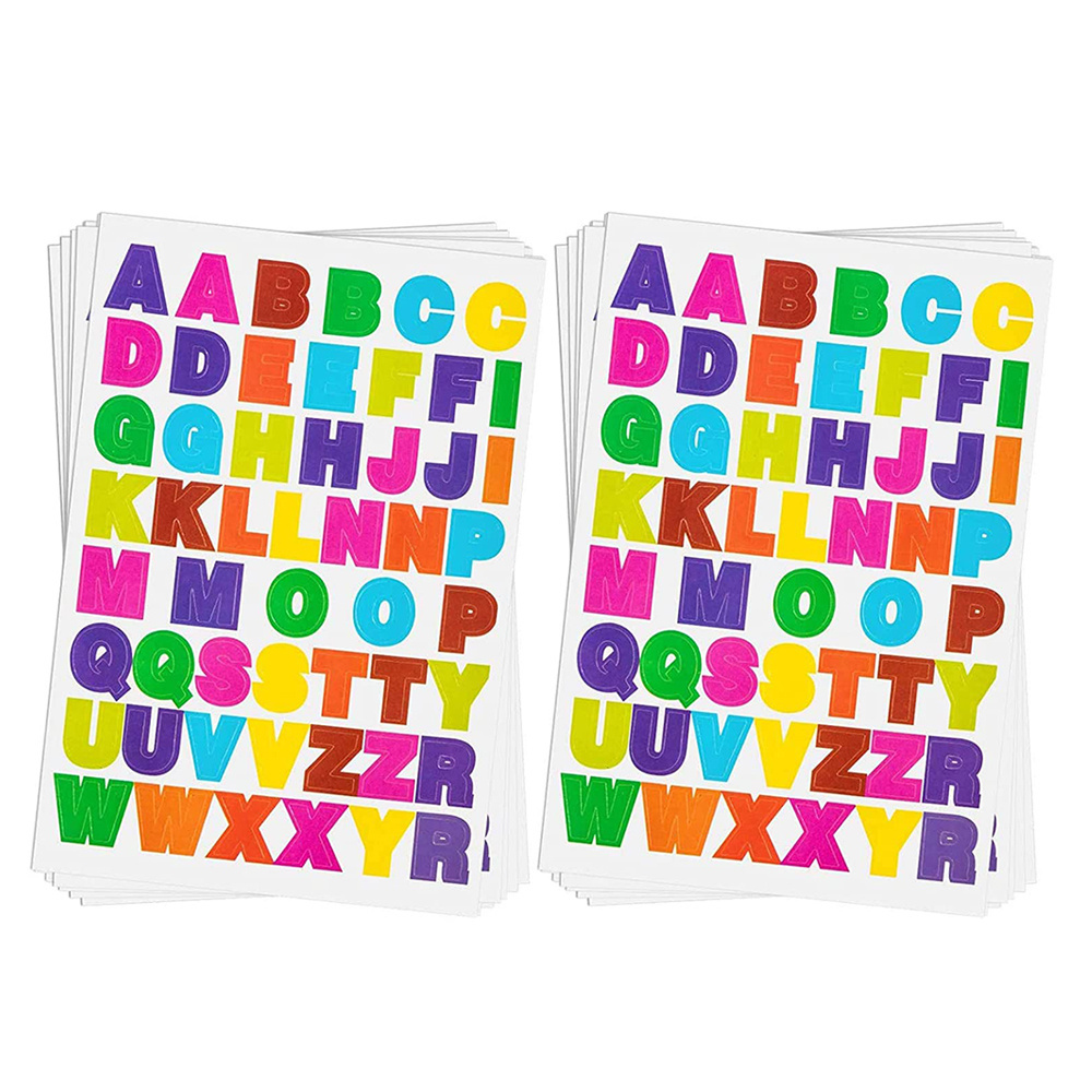 High quality sticker alphabet sticker DIY planner notebook decoration classroom encourage small letters stickers