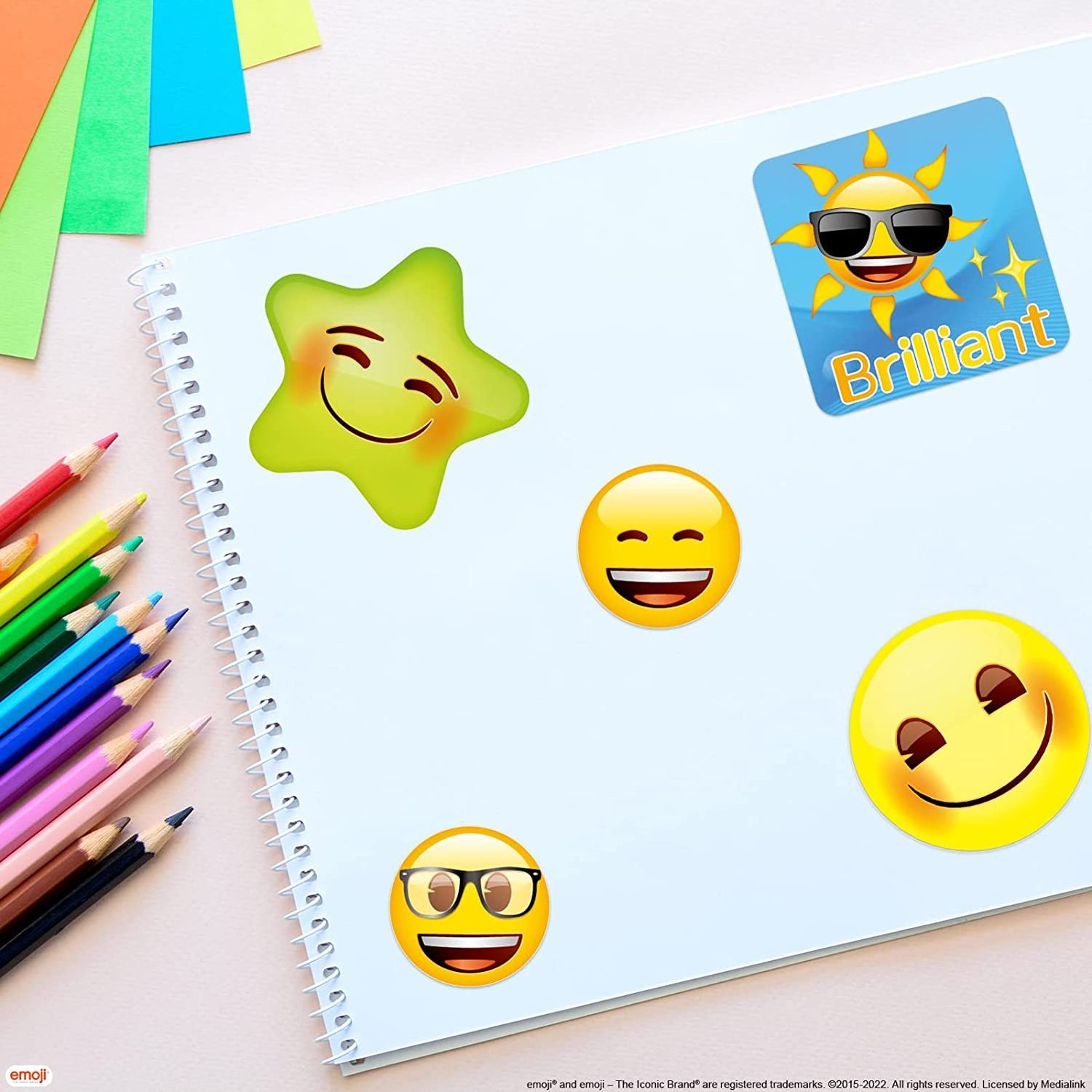 Wholesale Smiley Face Sticker Diy School Reward Sticker Scrapbook Diary Journal Stickers Decorativos