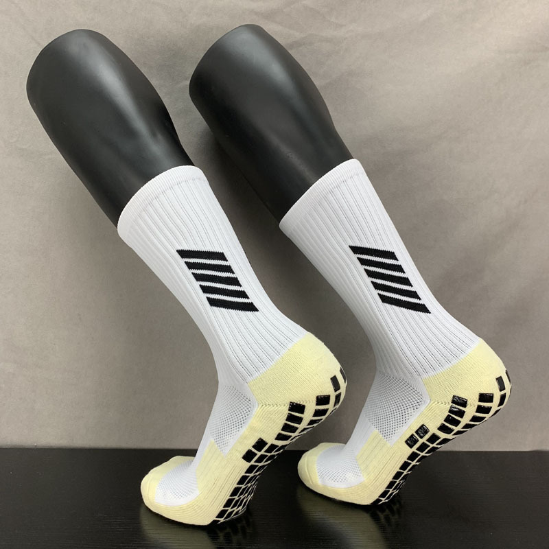 Designer Breathable Sports Socks Custom Logo Compression Pink Grip Football Scrunch Soccer Socks