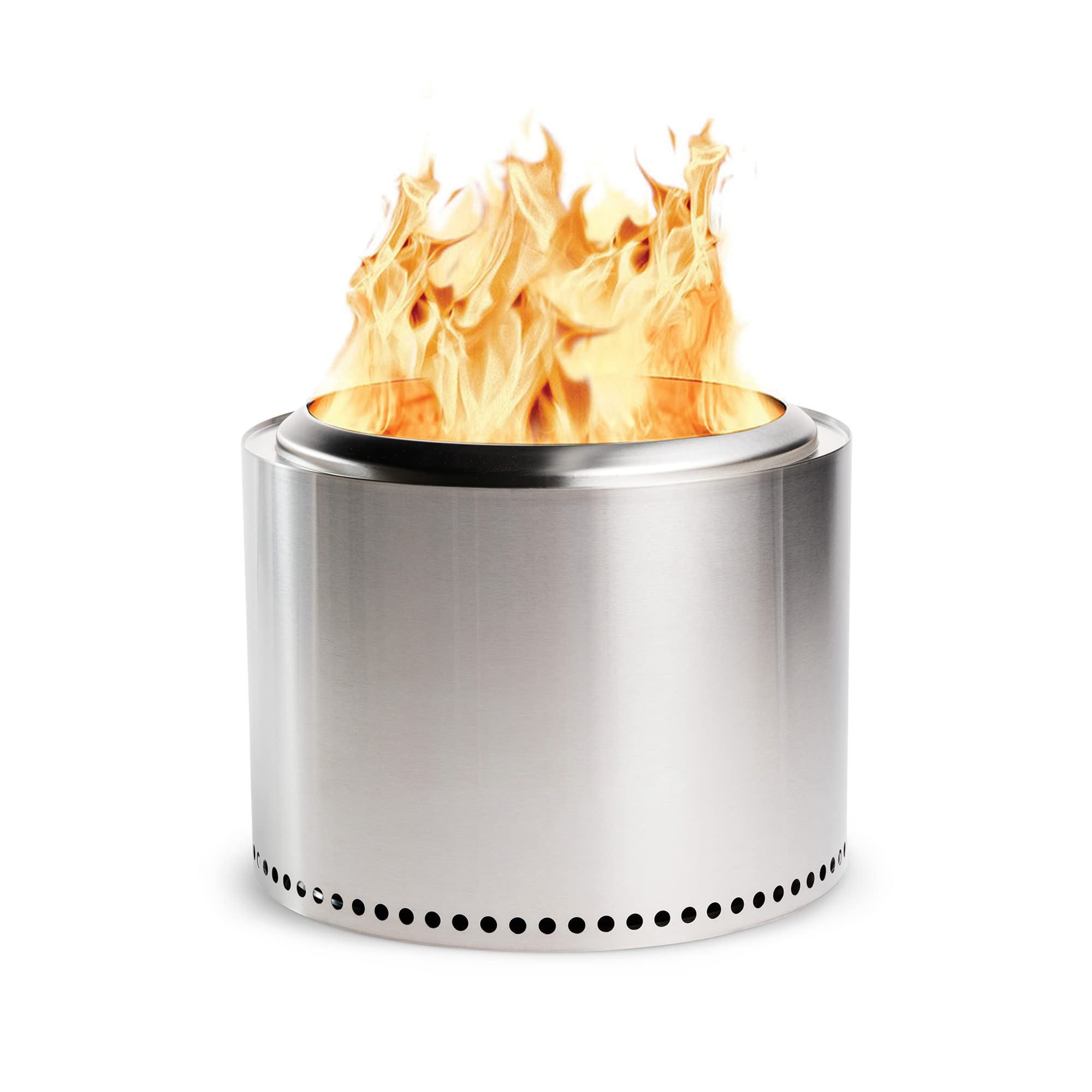 Stainless Steel 304 Outdoor Bonfires Brazier Stove Smokeless Charcoal Camping Solo Fire Pit Portable