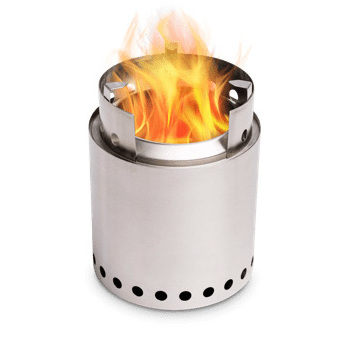 OUTDOOR MINI LIGHTWEIGHT PORTABLE STAINLESS STEEL WOOD BURNING STOVE