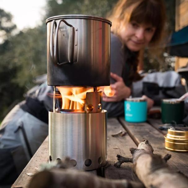 Portable Mini Wood Stove for Outdoor Camping Easy to Handle OEM Wholesale Stove for Hiking and Camping Kitchen