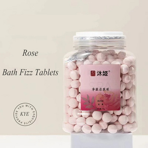 Rose Bath Bomb Pedicure Fizz Soap Nail Manicure SPA Effervescent Soak Ball Remove Dead Skin Fizzy Bath Pedicure