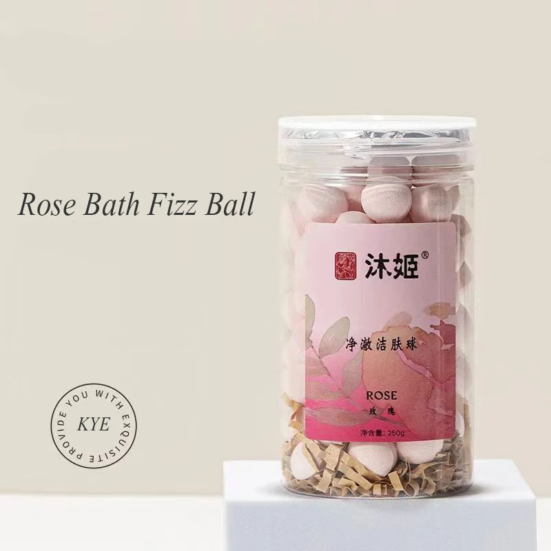 Rose Bath Bomb Pedicure Fizz Soap Nail Manicure SPA Effervescent Soak Ball Remove Dead Skin Fizzy Bath Pedicure