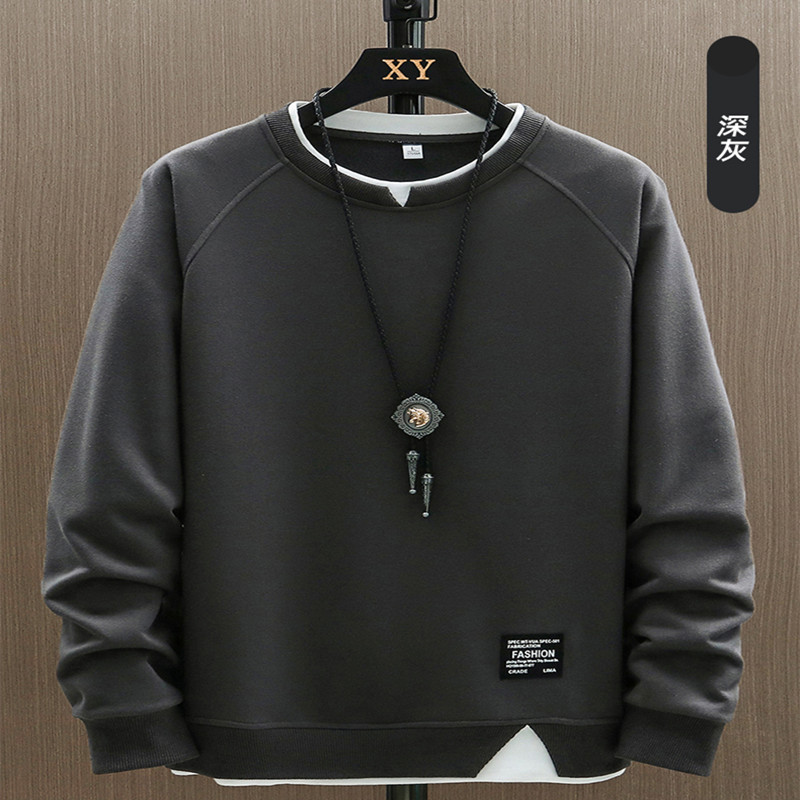 Wholesale 2023 Winter New Design Male's Clothing Men's Plain Color hoodie Sweater pullover