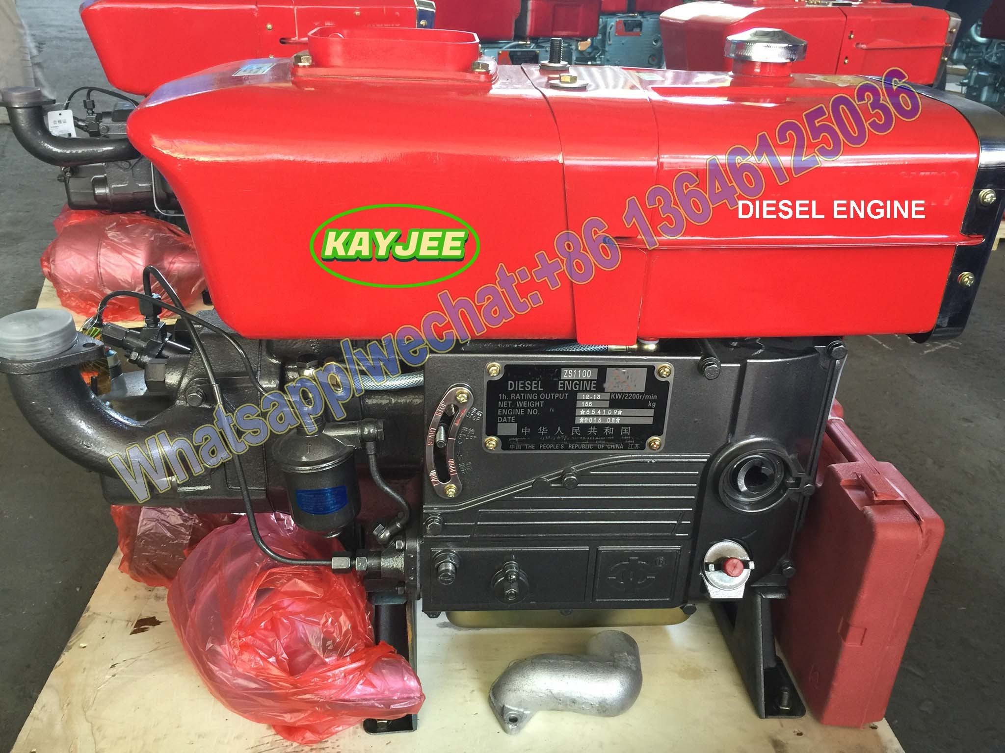 18hp zs1105 diesel engine changfa/jiangdong/amec/changchai type tractor engine