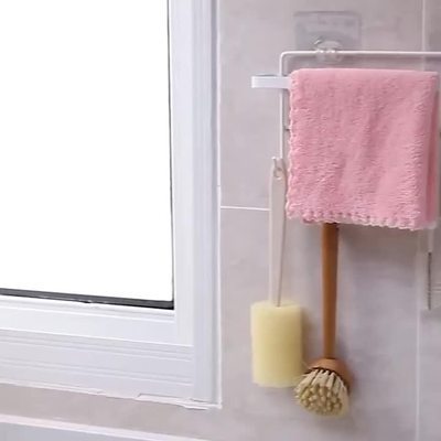 Competitive Price Cabinet rack seamless towel rack roll paper rack kitchen storage hook