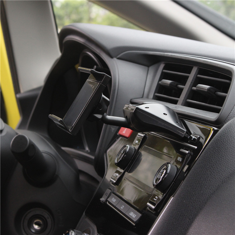 Universal 360 adjustable  car CD Slot cell phone Mount for Car cd slot Mobile Phone Holder stand for iPhone X Galaxy S10