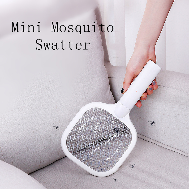 2 in 1 mini mosquito killer fly swatter 2021 electric mosquito swatter DZX-MSTAR manufacturer wholesale mosquito killer USB